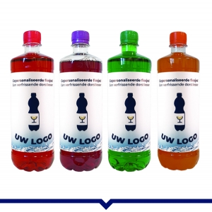 Fles siroop met eigen etiket - 750 ml Fles siroop met eigen etiket - 750 ml